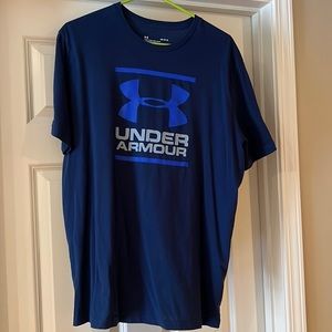 Mens Under Armour big logo short sleeve t-shirt